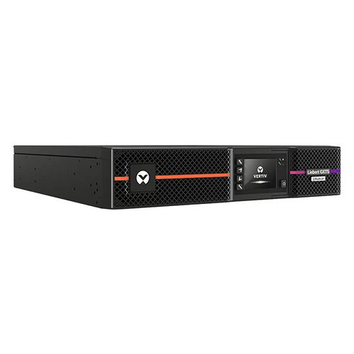 A black and orange hp server is shown.