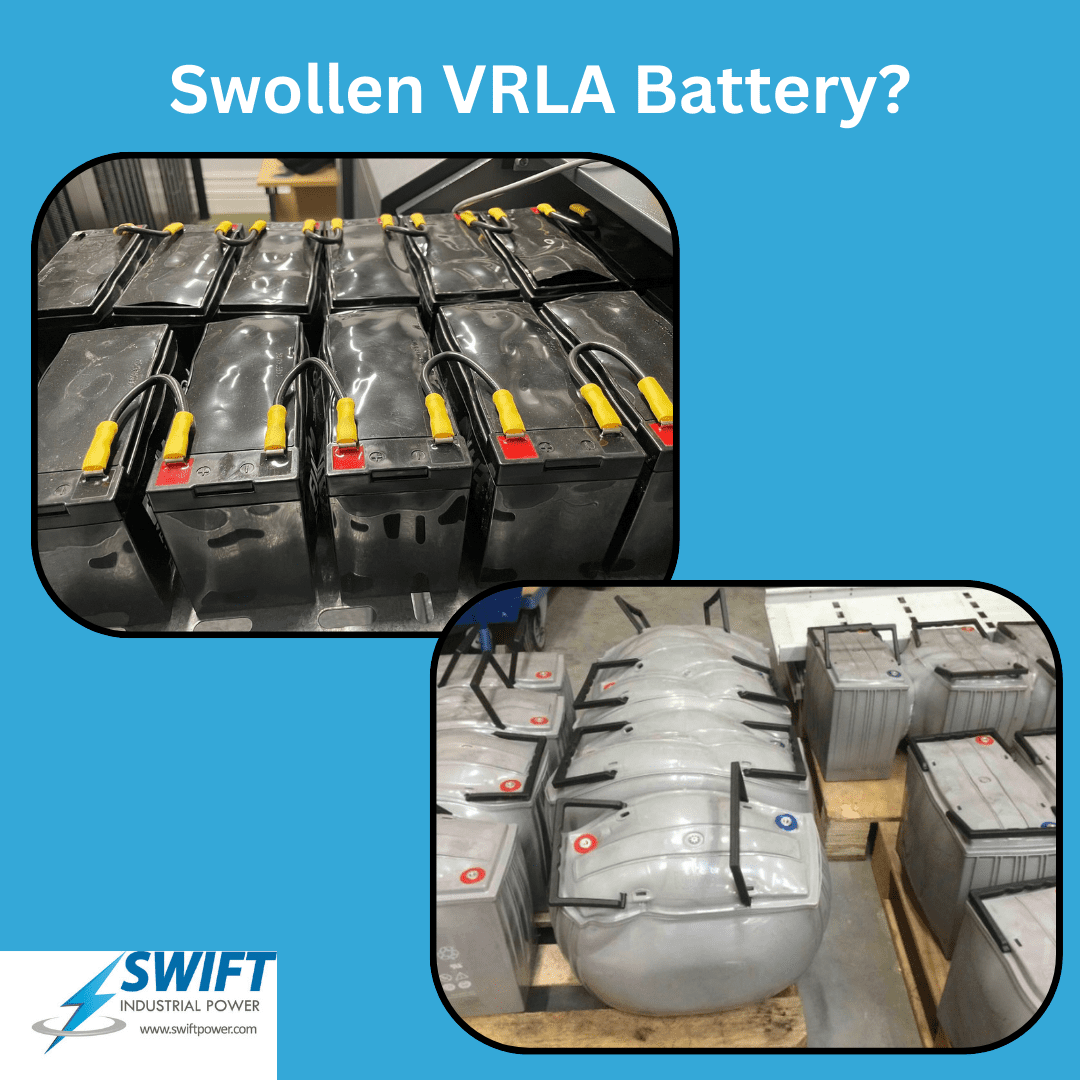 Swollen-VRLA-Battery