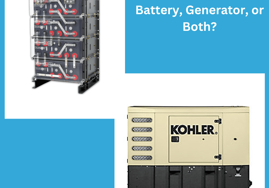 Battery vs Generator Battery vs Generator