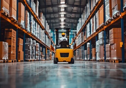 Warehouse-Forklift